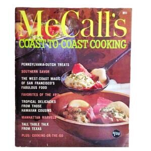 McCall's Coast to Coast Cookbook 1965 Recipes New England Southern Texas Hawaii